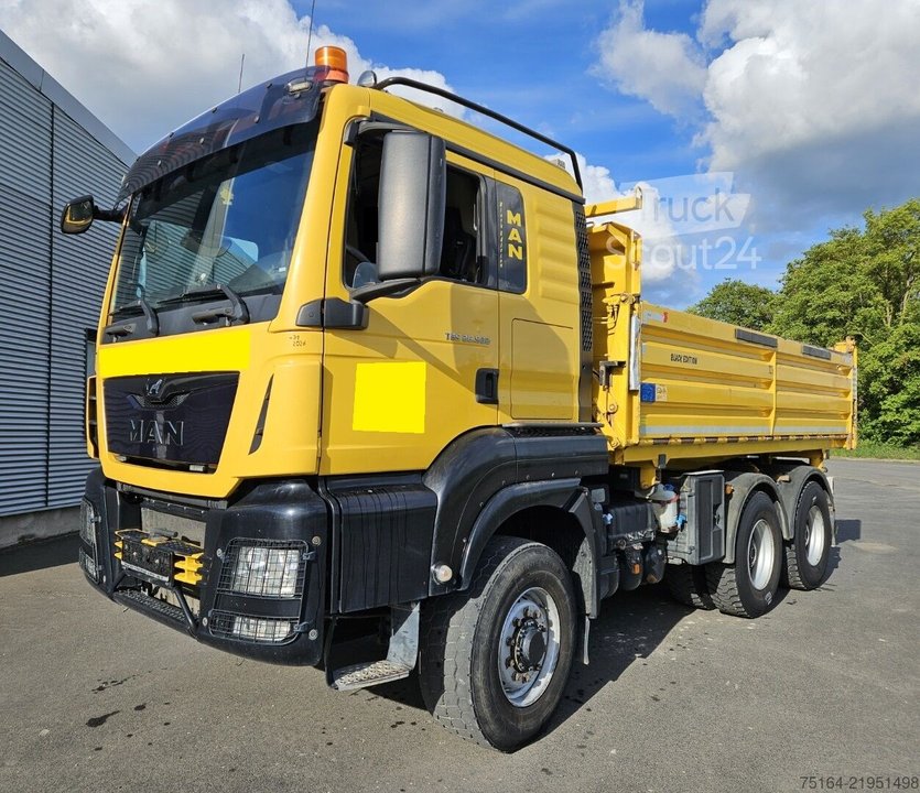 Dreiseitenkipper LKW MAN TGS 26.500 6x6 H BL Bordmatik gebraucht