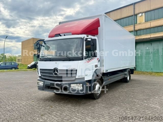 Вантажівка з структурою корпусу MERCEDES-BENZ 1221L Atego E6, Ручна передача, AHK ZAA,LBW1,5to використовується
