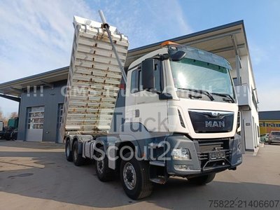 Kipper LKW MAN TGS 41.480 / 8x6 / Manual / full Steel / Mulde gebraucht