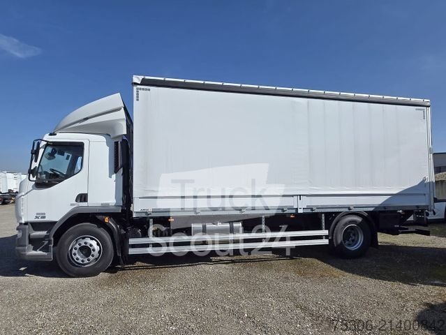 Truck s Pritsche & Plane DAF FA XB 310 19t Young Pritsche-Schiebeplane nové
