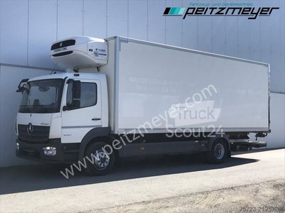 Kühlkoffer-LKW Mercedes-Benz Atego 1530 L Tiefkühlkoffer m. LBW, Thermoking T 1200 gebraucht