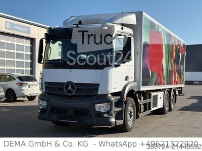 Kühlkoffer-LKW MERCEDES-BENZ Antos 2543*E6a*Carrier*AHK*LBW*Lift*Klima* gebraucht