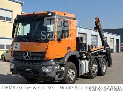 Absetzkipper LKW MERCEDES-BENZ Arocs 2543*E6c*Gergen Kran*Liftachse*Klima* gebraucht