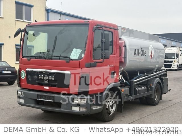 LKW mit Tankaufbau MAN TGL 12.220*ADR*Fassungsraum8150 lt*Tankprüfung* gebraucht