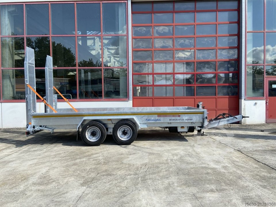 Möslein TT 11-E 5,50 - 2  Tandemtieflader5,50 m x 2 m, Feuerverzinkt