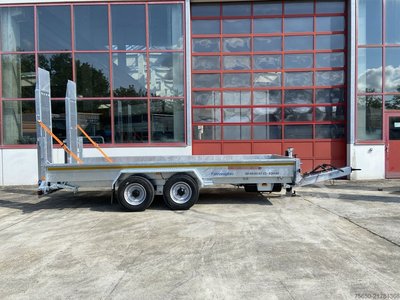 Möslein TT 11-E 5,50 - 2  Tandemtieflader5,50 m x 2 m, Feuerverzinkt
