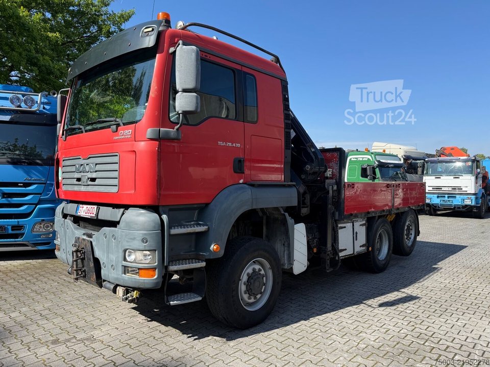 Autokran MAN TGA 28.430 6X4-4 Crane MKG 201 a3 použitý