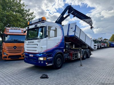Autokran Scania R380 6X2*4 Kipper mit Kran HIAB 220 gebraucht