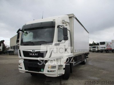 LKW mit Pritsche & Plane MAN TGM 18.320, LBW, Luft-Luft, TÜV 04/2026 gebraucht