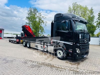 LKW mit Pritsche (offen) MERCEDES-BENZ Actros 2548 mit F545RA.2.28 Container, Sofort gebraucht