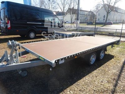 PKW-Anhänger Unsinn PU3542-13-2040 Hochlader 3,5t Winde Rampe 100KMH gebraucht