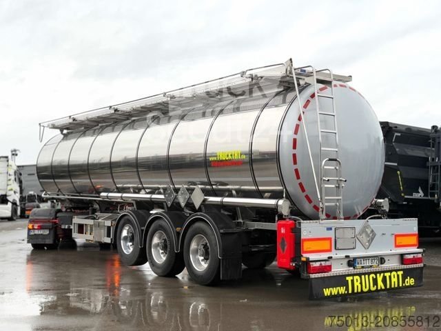 Танкові напівпричепи KÄSBOHRER ADR L4BH 1-Kammer 34 cbm, MIETEN? використовується