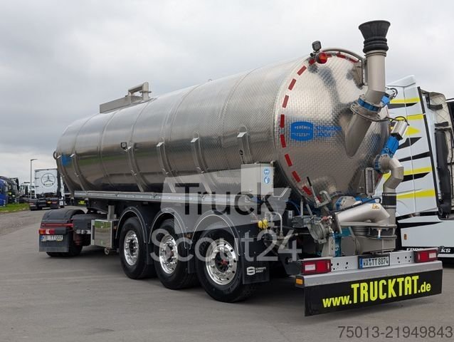 Tank semipřívěs Schwarte Jansky Gülle 30 cbm, Börger 6 cbm, Miete? použitý