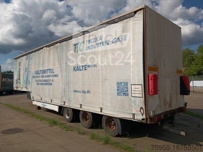 Tieflader-Sattelauflieger KRONE SDP 27  12,2m JUMBO BPW 235/75R17,5 Reifen 90% gebraucht