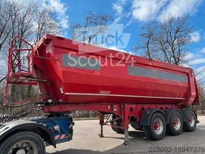 Kipper Auflieger KEMPF Stahlhalbschalenmulde, SKM 35/3 SR, 30cbm gebraucht
