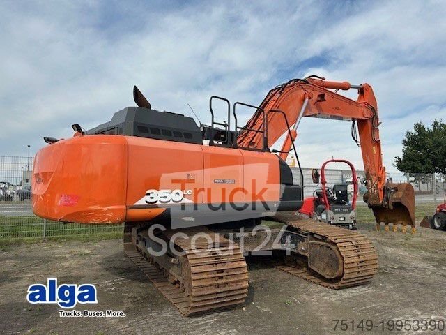 Цепной экскаватор HITACHI ZX350LC-6, Hdyr. S.W.S, Deep spoon, AC, Topcon используется