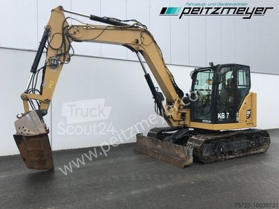 Minibagger CAT Kurzheckbagger 308-07 ECR Powertilt gebraucht