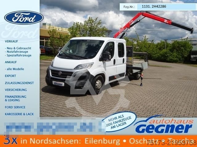 FIAT Ducato Maxi Doka Pritsche Fassi погрузочный кран