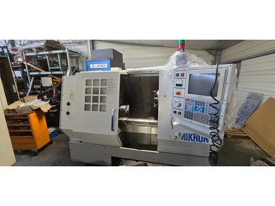 HAAS - 1997 - HL2 - 2-Achs-CNC-Drehbank mit HAAS-Zahlensteuerung, 10-Positionen-Turm und Heckstock