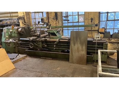 SCULFORT - MAXICAP 380 - 3000 R - Schwerlast-Konventionelle Langbank-Paralleldrehbank mit Lünette und digitaler Visualis