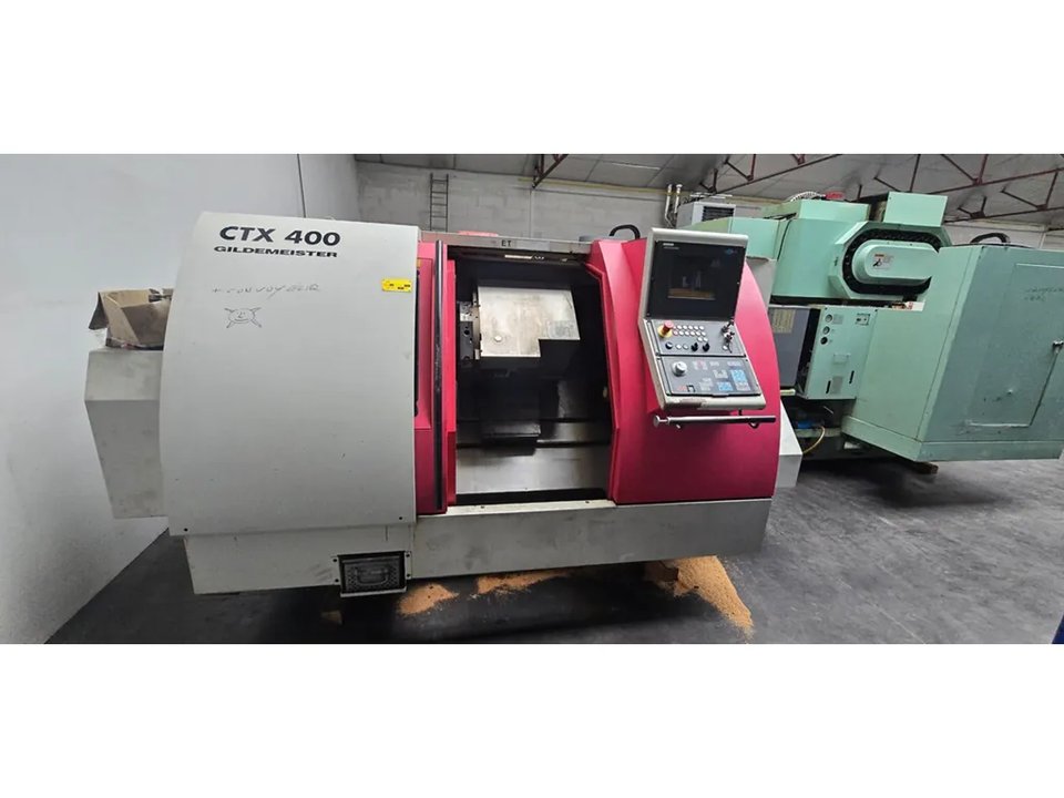 Gildemister - CTX 400 S2 - 2osý horizontální CNC soustruh s motorovou věží a C- osou - 1999