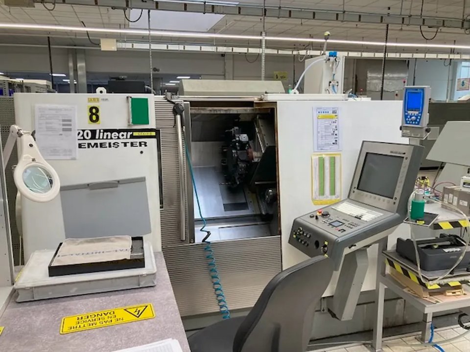 DMG GILDEMEISTER CTX 320 LINEARE CNC soustruh s motorovými nástroji a osami C a Y