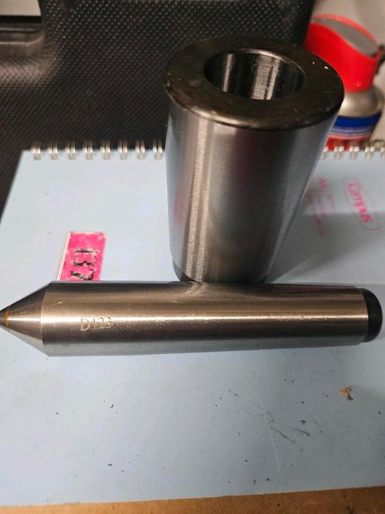 2x Zentrierspitze / Drehbank