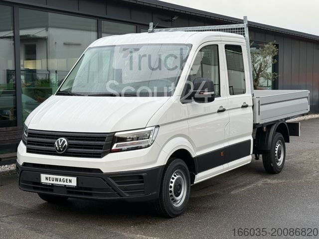 Pritschenwagen VW Crafter 35 Doka Facelift L3 MR 7 Sitze AHK LED G neu