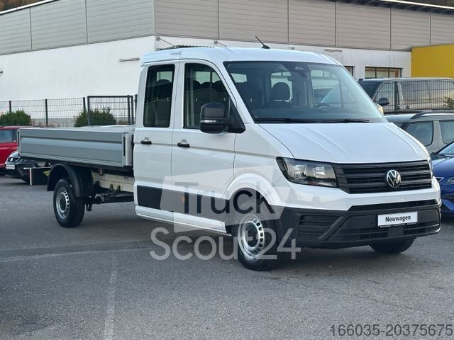 Pritschenwagen VW Crafter 35 Doka Facelift L4 LR 7 Sitze GRA AHK neu