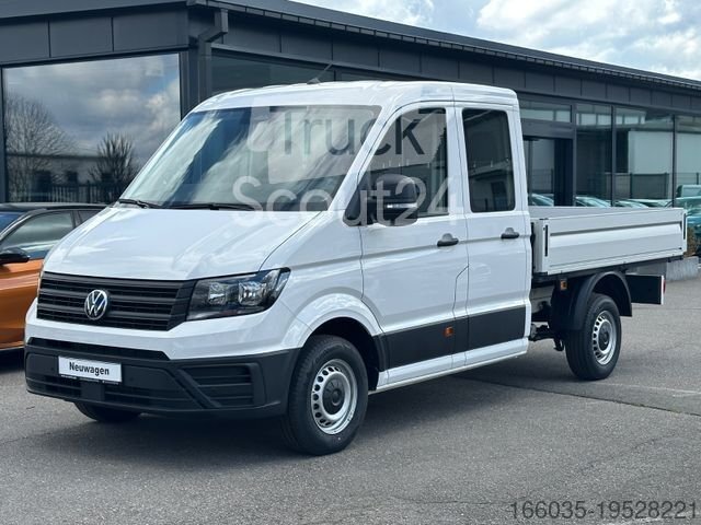 Pritschenwagen VW Crafter 35 Doka Facelift L3 MR 7 Sitze GRA neu