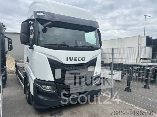 Wechselfahrgestell Transporter IVECO S WAY 460 GAS LNG-TANKS, RETARDER  MULTIWECHSLER gebraucht