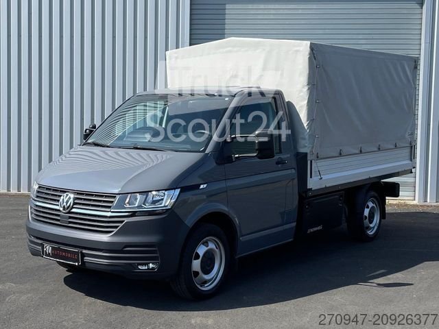 Transporter mit Pritsche & Plane VW T6.1 Pritsche lang Plane DAB SITZHZ AHK KLIMA gebraucht