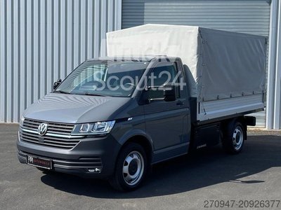 Transporter mit Pritsche & Plane VW T6.1 Pritsche lang Plane DAB SITZHZ AHK KLIMA gebraucht