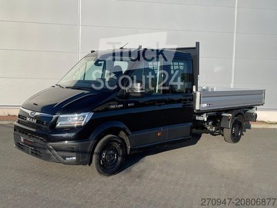 Transporter mit Kipper MAN TGE 3.180 Pritsche KIPPER DOKA LR 4x4 ACC LED gebraucht