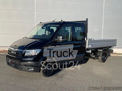 Transporter mit Kipper MAN TGE 3.180 Pritsche KIPPER DOKA LR 4x4 ACC LED gebraucht