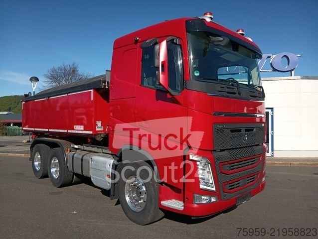 Dreiseitenkipper VOLVO FH 500 6x4R DAUTEL TZK3 THERMO ASFALT FullOption gebraucht