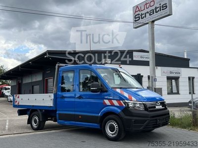 Pritschenwagen MAN TGE 3.180 DOKA 7-Sitz AHK 1-Hand orig. 152tsd km gebraucht