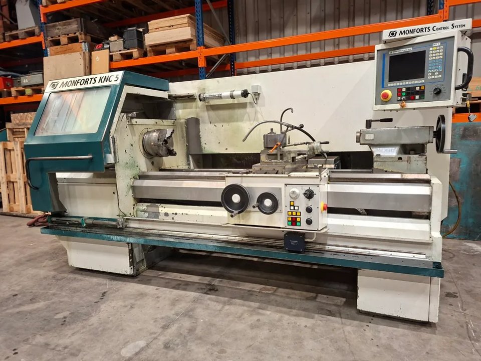 Monforts - KNC 5 1500 - Teach- in lathe