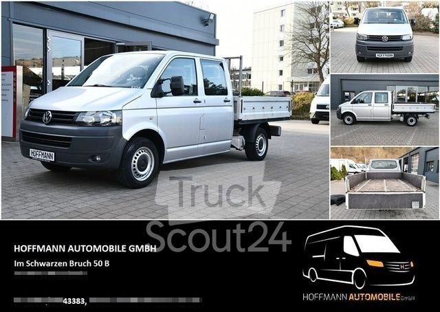 Pritschenwagen VW T5 Transporter 2,0 TDI Pritsche Doppelkabine A/C gebraucht