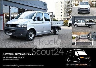 Pritschenwagen VW T5 Transporter 2,0 TDI Pritsche Doppelkabine A/C gebraucht