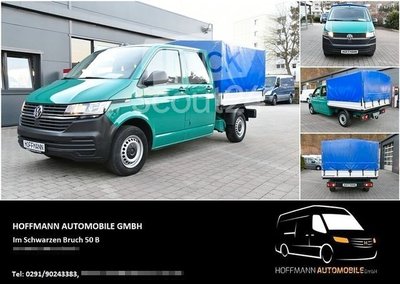 Pritschenwagen VW T6 Transporter Doka Pritsche Plane DSG 6-Sitze gebraucht