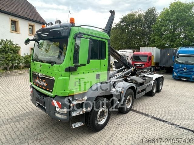 MAN TGS 35.440 8x4 BB Abroller Meiller RK 26.70L