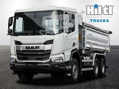 Dreiseitenkipper LKW DAF XDC 450 FAT,Kippbrücke, Standheizg., MX-Motorb./ neu