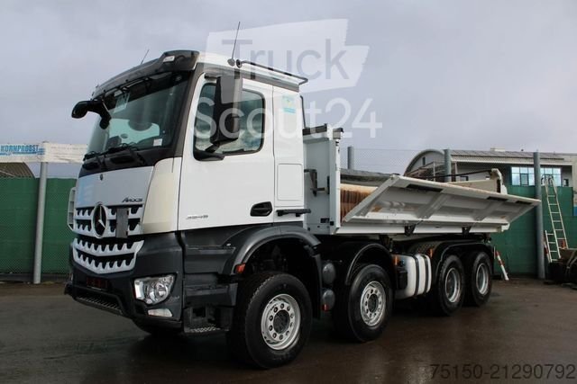 Trojstranný truck MERCEDES-BENZ 3545 8x4 BB RETARDER BORDMATIC AHK č.: 078 použitý