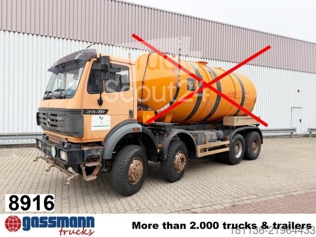 шасси грузовика Mercedes-Benz SK 3538 AK 8x6/4, двигатель V8, используемая мощность двигателя