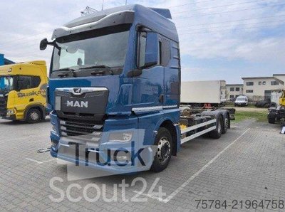 Wechselfahrgestell LKW MAN TGX 26.470 6X2-4 LL, GX-FHAUS, LBW, MIETKAUF MGL. gebraucht