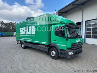 LKW mit Kofferaufbau MERCEDES-BENZ Atego 1524 L 7.2 m Koffer LBW2t Seitentür Kamera gebraucht