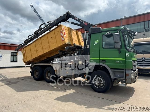 MERCEDES-BENZ ACTROS 2644 * 6 X 4 * HIAB KRAN 10 M * B & B * EPS použitý