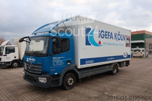 LKW mit Kofferaufbau MERCEDES-BENZ Atego 1223 / 1.Hand/Luftfahrwerk/Autom./FN: A40 gebraucht