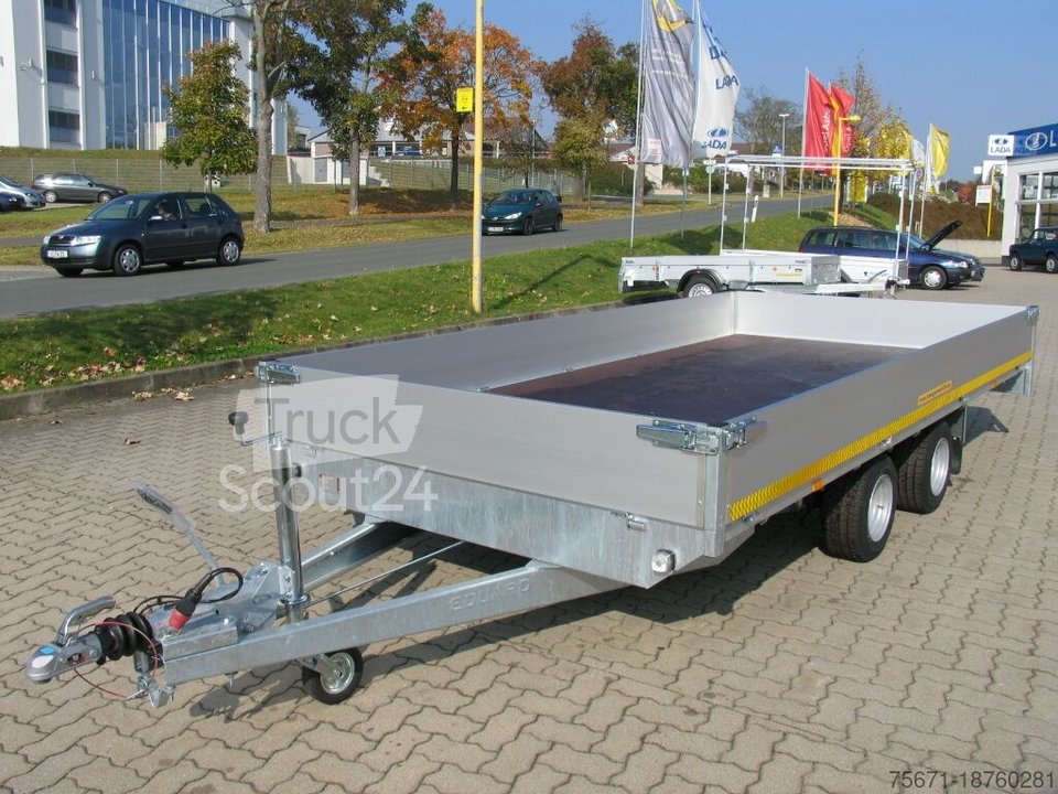 Autopřívěs EDUARD HL4020 2700 kg vysoký nakladač 4x2 m nízký. nový